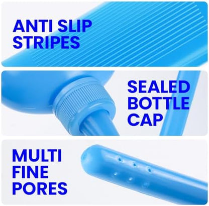 HNYYZL universal ostomy bag cleaning tool set showing the complete two piece kit for sanitary home care