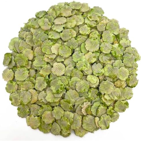 Small Pet Select pea flakes natural foraging treat bowl