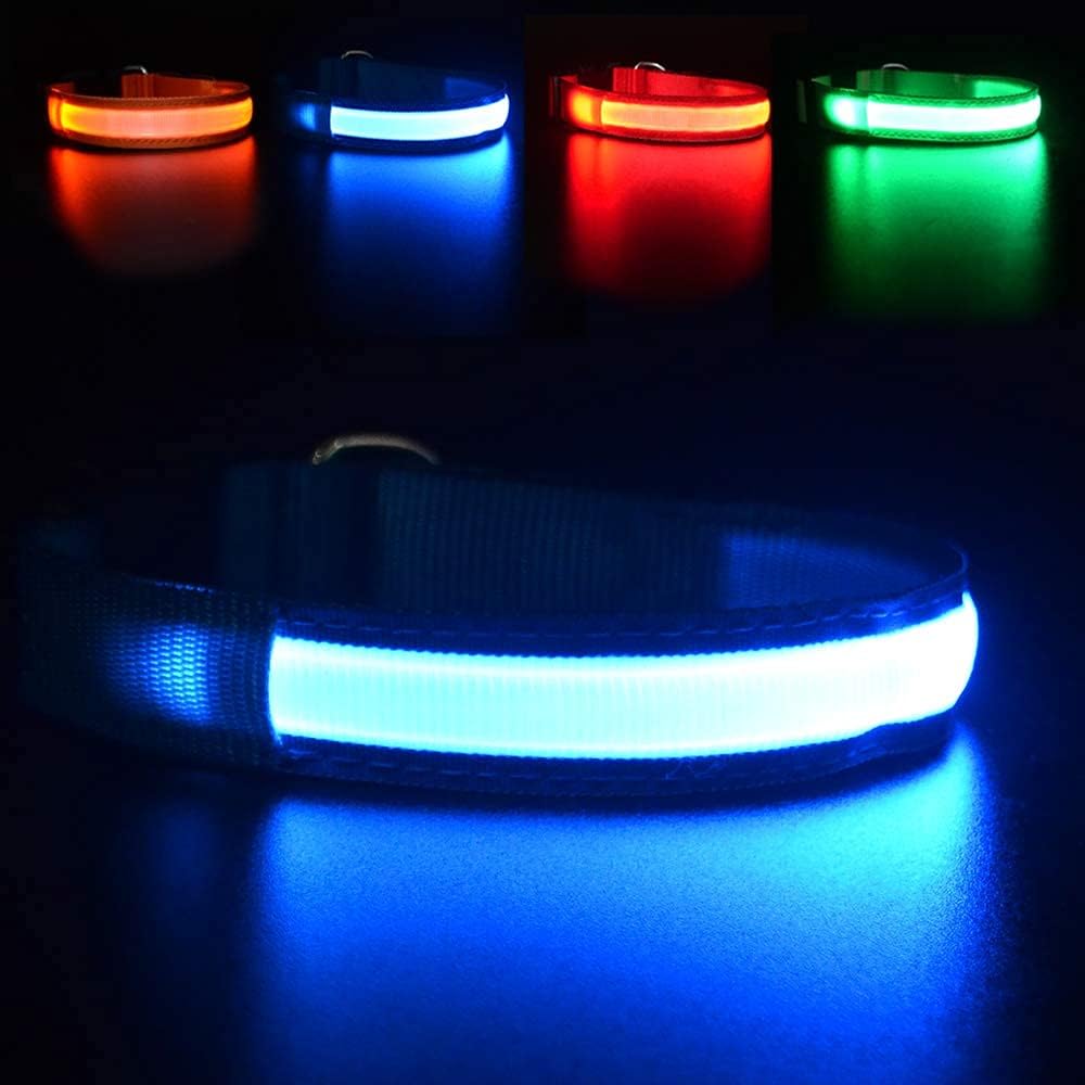 MASBRILL Light Up DogCollars-Rechargeable LED Dog Collar-Waterproof Night Walking Glowing Dog Collar for Small Medium Large Dogs - Image 12