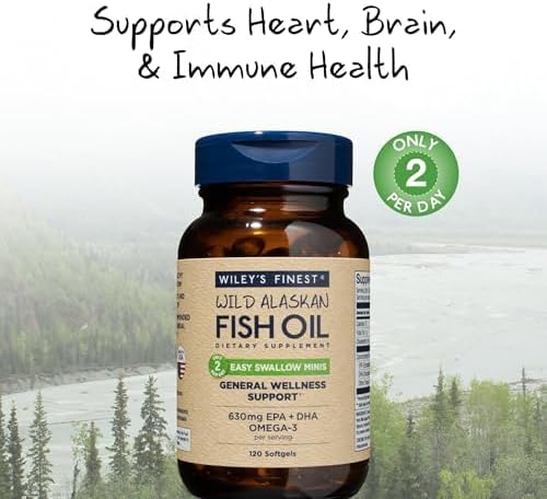 Wileys Finest wild Alaskan fish oil nutrition facts and ingredients label details