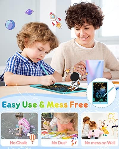 FLUESTON authentic USA imported educational toy packaging and stylus attachment details