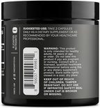Toniiq ultra high purity resveratrol bottle side view