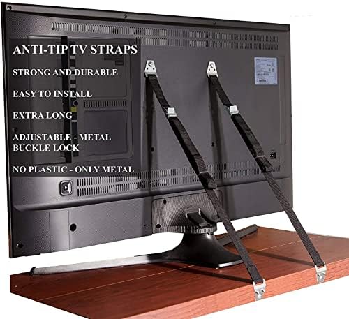 No plastic parts heavy duty furniture anti falling kit installation demonstration
