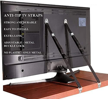 No plastic parts heavy duty furniture anti falling kit installation demonstration