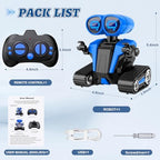 Close up of MindPal interactive robot for kids