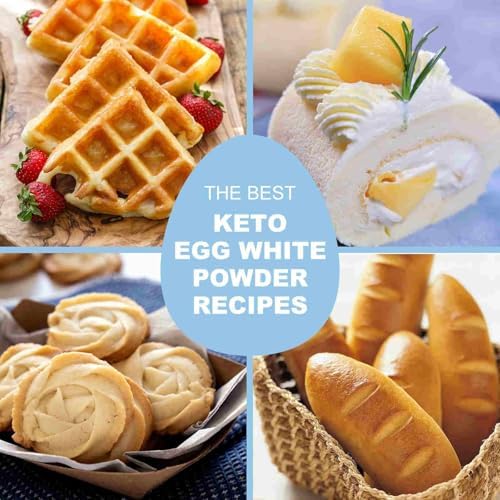 Authentic imported Jayuss egg white powder pouch on a clean kitchen counter.