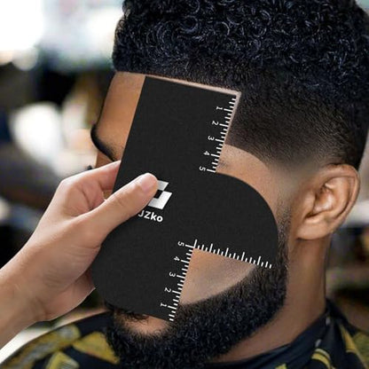 JZko professional hairline enhancement stencils packaging and product contents overview.