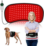 Deerbaba 2026 Upgraded Red Light Therapy Mat front view highlighting the medical grade TPU surface and red LED lights.