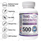 Maac10 Trans Resveratrol pharmaceutical grade formula bottle lifestyle shot