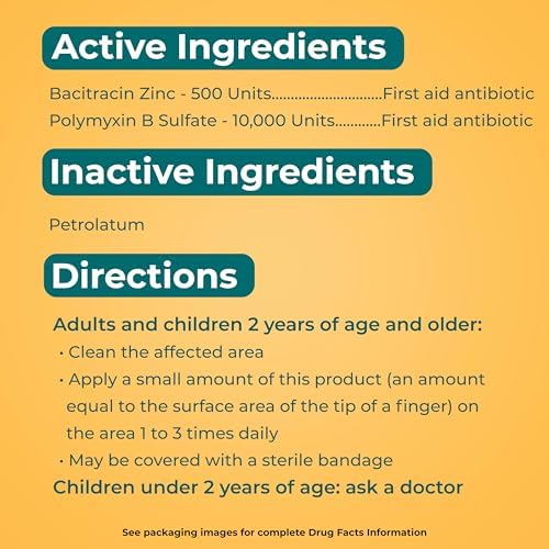 Neosporin Simply Formula paraben free first aid ointment packaging side panel details