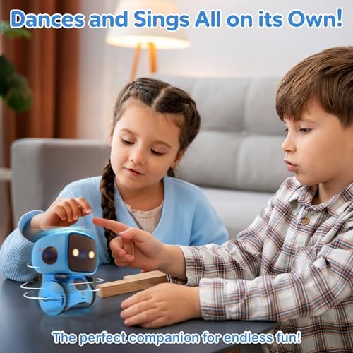 Compact Contixo R1 voice controlled dancing robot