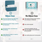 Whiidoom baby wipes dispenser showing snap-on lid mechanism