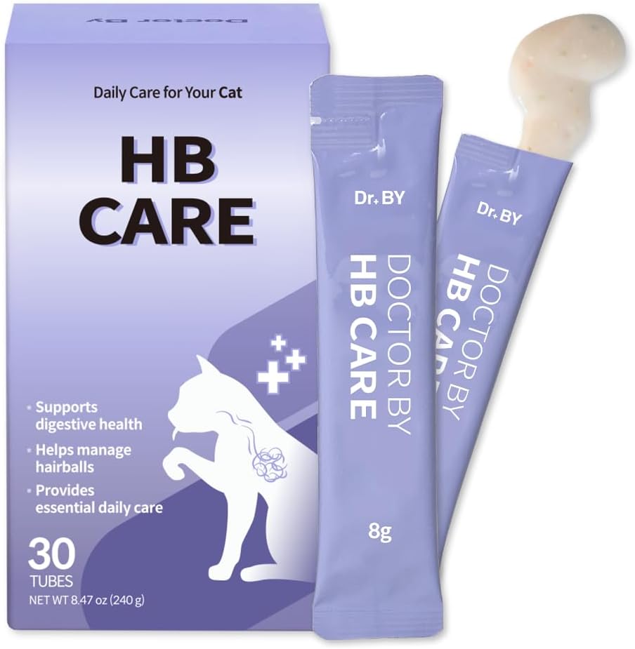 Doctor By HB Care Hairball Treatment for Cats front view box