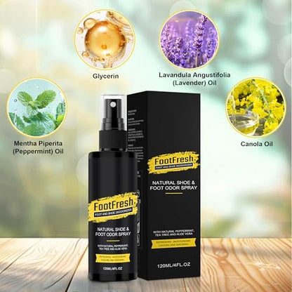 Friendly Foot premium foot odor eliminator spray for athletes