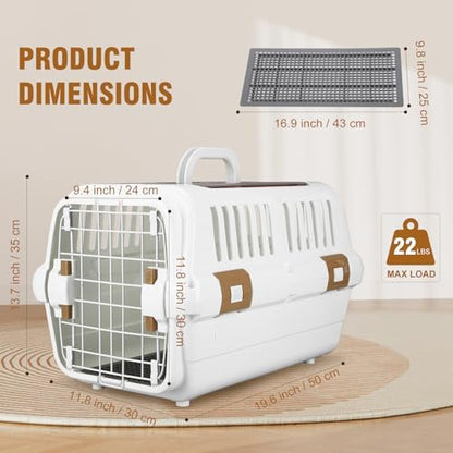 TripleHare portable pet flight case ventilation slots close up view