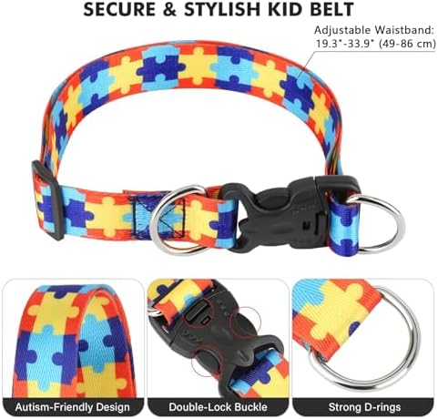 Reflective safety strips on Hoomtree child walking leash