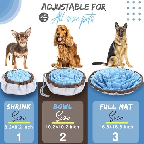 Friendly Barks slow feeder mat being used by a dog
