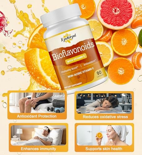 Kynderynl non-acidic vitamin C capsules ingredient list and dosage facts