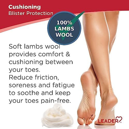 Close up of breathable lambswool material for foot comfort and protection