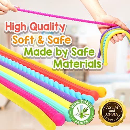 Child using Lesong sensory strings for anxiety relief