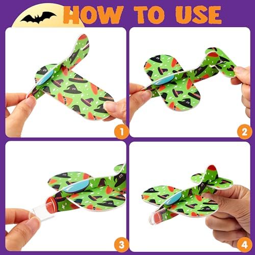 Kid demonstrating how to assemble the slot-together lightweight foam wings.