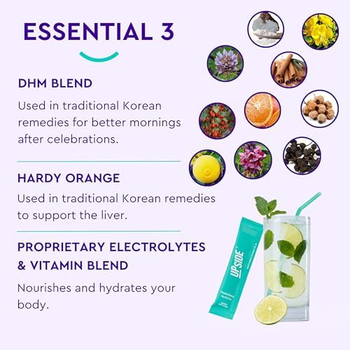 Upside party recovery supplement sticks ingredient highlights