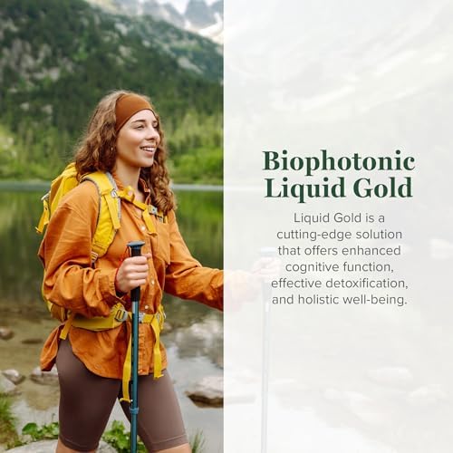 Global Healing Center Biophotonic Liquid Gold Supplement Spray Supplement Facts Label