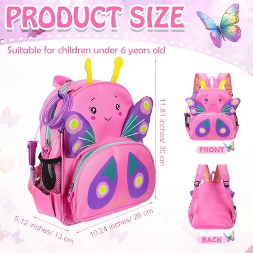 SilTriangle butterfly patterned tube feeding carrier showcasing the adjustable sponge padded shoulder straps