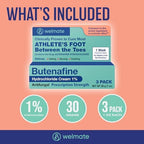 Authentic USA imported Welmate antifungal cream multi-pack for athletes