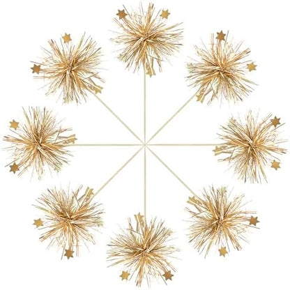 Gyufise firework picks used as drink stirrers in cocktails