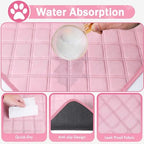 Siedihit Dog Cat Playpen, Puppy Pet Playpen Indoor for Small Dog Crate Tent Cage Outdoor, Portable Pop Up Dogs Enclosure Kennel with Carrying Case for Dogs/Cats/Rabbits(Pink, Small with pad) - Image 7