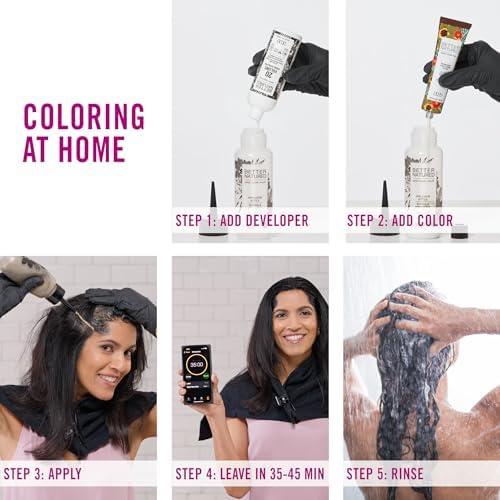 Better Natured vegan hair color developer for salon use