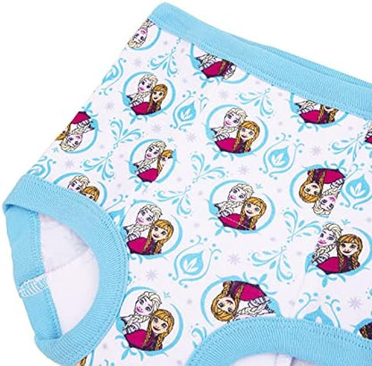 Disney Frozen toddler training pants success tracking chart with reward stickers
