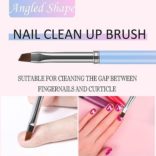 Jassins nail brushes with protective caps for storage