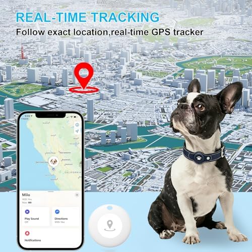 Bonso smart dog collar tracking device packaging box view.