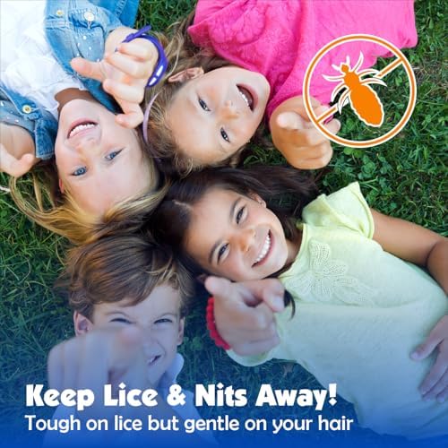 Nit Free 16 Ounce Peppermint Detangling Spray bottle for pain-free lice combing.