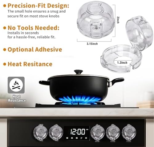 Safety 1st universal stove knob protectors set of 5
