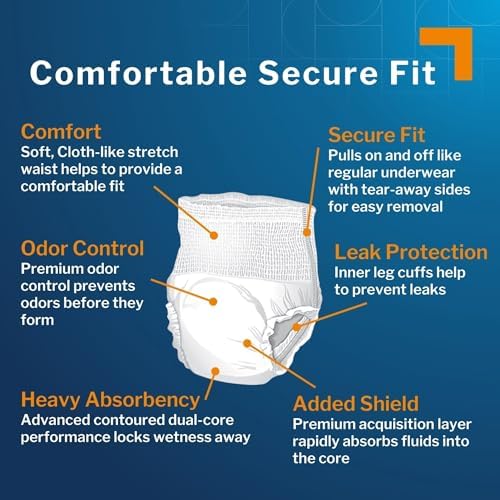 McKesson heavy absorbency adult diapers breathable material close up
