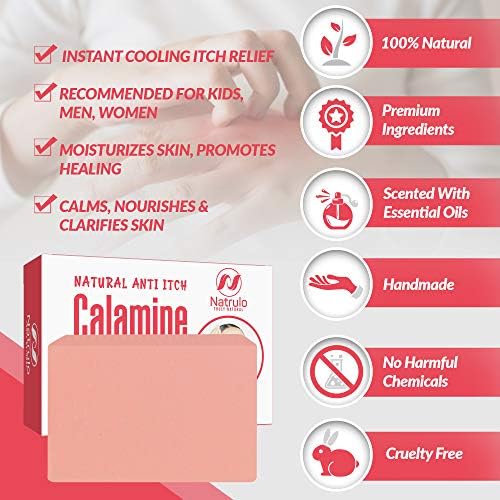 All natural anti itch defense cleansing skincare bar for sensitive skin