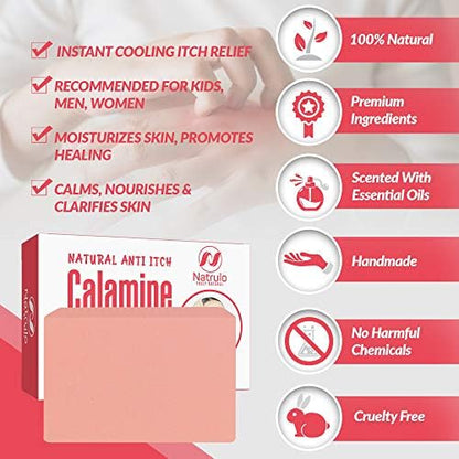All natural anti itch defense cleansing skincare bar for sensitive skin