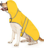 HDE Dog Raincoat with Clear Hood Rain Jacket Poncho for Small Medium Large Dogs Dinosaurs - XXL - Image 13
