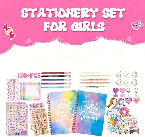 Flat lay of Oihew journal kit accessories