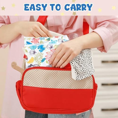 Included storage and laundry bags for VEEVIIY pee covers