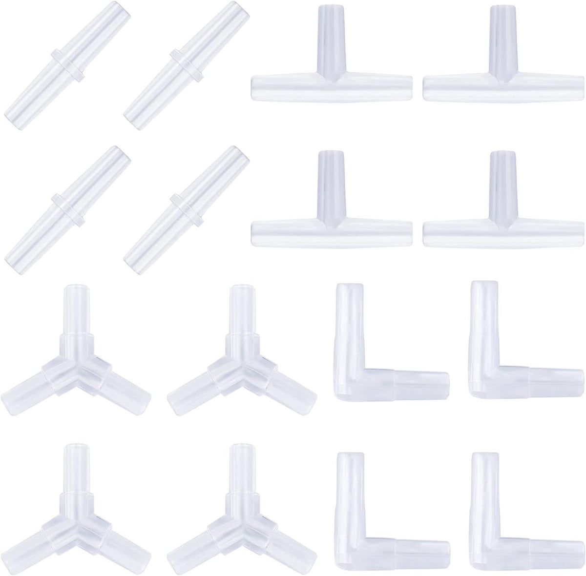 Pawfly aquarium airline tubing connectors front view packaging