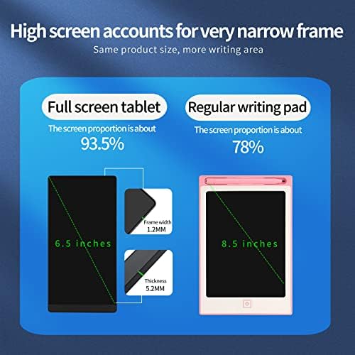 Amoretti Sonnet digital scratchpad showing erase lock feature