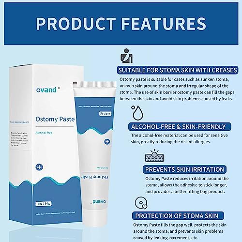 Two boxes of medical grade alcohol free stoma filler paste tubes