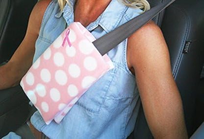 Side profile of The Breast and Chest Buddy showing soft padding