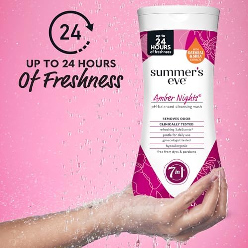Summer's Eve 1.89 Ounce Amber Nights quick-dry intimate spray for on-the-go freshness