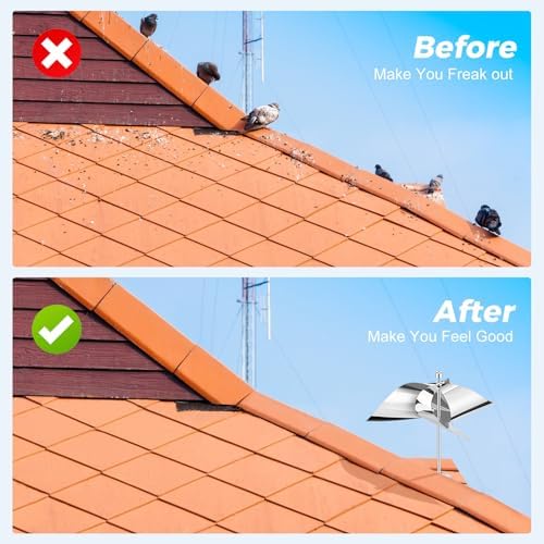 Greenight bird deterrent installed on a rooftop for bird control