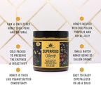 Honey Feast Flower Powered honey lifestyle serving idea